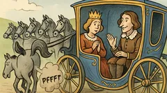 Dowcip: Poeta w karocy i... koń z problemem