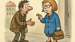 Dowcip: Menel podchodzi do kobiety i mówi