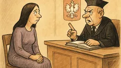 Dowcip: Kobieta twierdzi przed sądem, że...