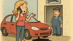 Dowcip: Blondynka dzwoni do warsztatu…