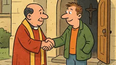 Dowcip: Pewnego dnia mój kumpel przyszedł do kościoła...