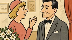 Dowcip: Kobieta składa życzenia sławnemu aktorowi