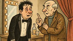 Dowcip: młody aktor pyta starego mistrza