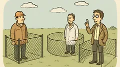 Dowcip: Inżynier, fizyk i matematyk budują płot...