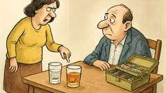 Dowcip: Facet każdego wieczoru przed snem...