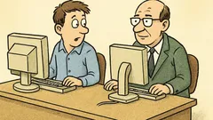 Dowcip: Czym różni się doświadczony informatyk...