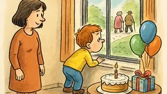 Dowcip: Mały Jasiu ma urodziny i...