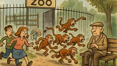 Dowcip: Para wybrała się do zoo, gdy...