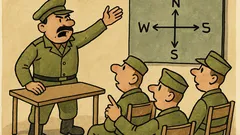 Dowcip: Sierżant tłumaczy młodym rocznik...