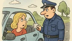 Dowcip: Policjant zatrzymuje blondynkę za...