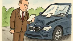Dowcip: Prawnik wraca do swojego BMW i…