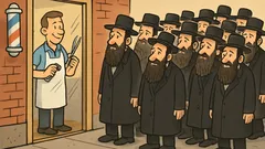 Dowcip: Mnich buddyjski przyszedł do fryzjera...