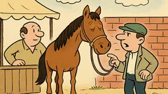 Dowcip: Antek kupuje na targu konia...