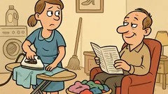 Dowcip: Żona mówi do męża, że czuje się...