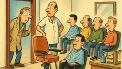 Dowcip: Facet zagląda do fryzjera i pyta