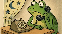 Dowcip: Żaba dzwoni do wróżki i pyta...