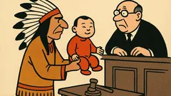 Dowcip: Wódz indiański domaga się rozwodu