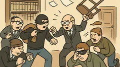 Dowcip: Banda bandytów w klubie prawników...