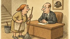 Dowcip: Przychodzi sprzątaczka z skargą do dyrektora...