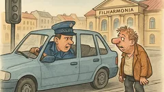 Dowcip: Policjant pyta, jak dojść do Filharmonii