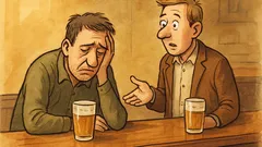 Dowcip: Siedzi facet przy barze i...