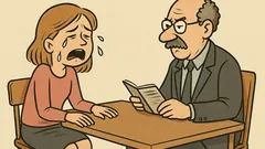 Dowcip: Na egzaminie profesor mówi spokojnie...