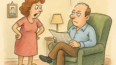 Dowcip: Żona podejrzewając męża pyta...