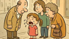 Dowcip: Mała dziewczynka stoi na ulicy...