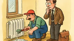 Dowcip: Matematykowi zepsuł się grzejnik...