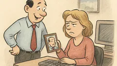 Dowcip: Mąż pyta żonę o swoje zdjęcie