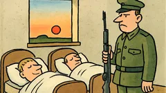 Dowcip: Syn rolnika poszedł do wojska...