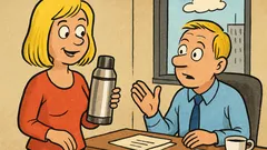 Dowcip: Blondynka w sklepie pyta o termos