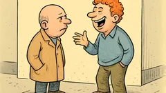 Dowcip: Spotyka łysy rudego, ten rechocze