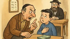 Anegdota: Gecel radzi synkowi na targu...