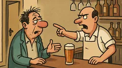 Dowcip: Facet w barze próbuje zamówić...