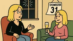 Dowcip: Jedna blondynka pyta drugą o Sylwestra
