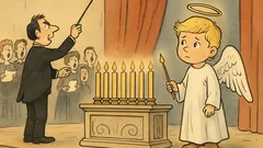 Dowcip: Dyrygent chóru wybiera chłopca...