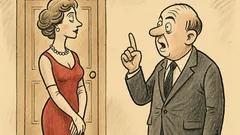 Dowcip: Czym różni się polityk od damy?