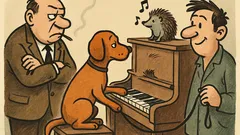 Dowcip: Przychodzi facet do cyrku z psem…