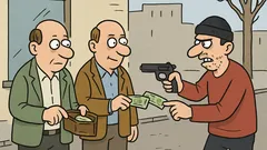 Dowcip: Dwóch facetów idzie ulicą, gdy...