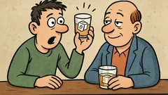 Dowcip: Siedzi dwóch facetów w barze...