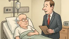 Dowcip: Prezes banku leży w szpitalu...