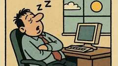 Dowcip: Zdrowy sen wydłuża życie, ale...