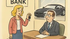 Dowcip: Przychodzi blondynka do banku i mówi...