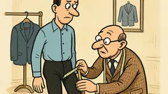 Dowcip: Chciałbym zamówić spodnie...