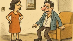 Dowcip: Mąż wraca do domu lekko niewyraźny