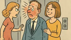 Anegdotka: Żona, mąż i obca jadą windą