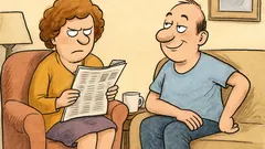 Dowcip: Żona czyta mężowi z gazety…