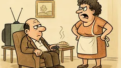 Dowcip: Było sobie małżeństwo. On pracował...