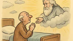 Dowcip: Jak wygląda prośba do Boga po 70-tce?